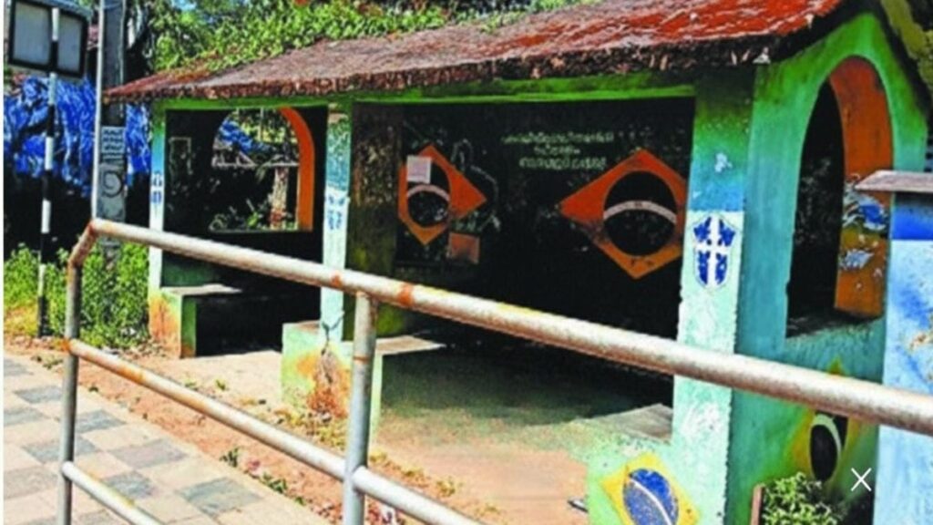 Collapsed Pulppally bus stand